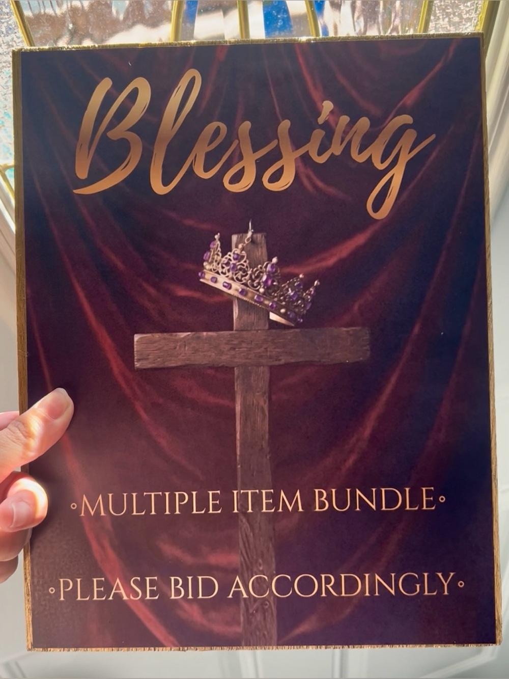 Custom 8x10 Signs - Handmade Wood & Vinyl - Picture 4 of 7